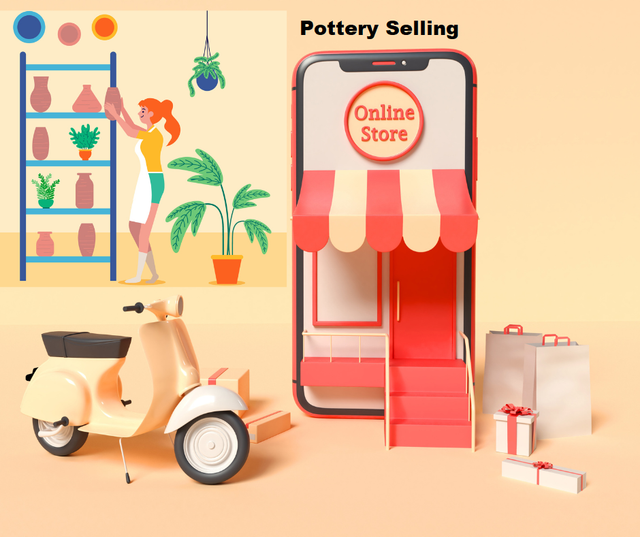 Create Your Pottery selling online Store Now